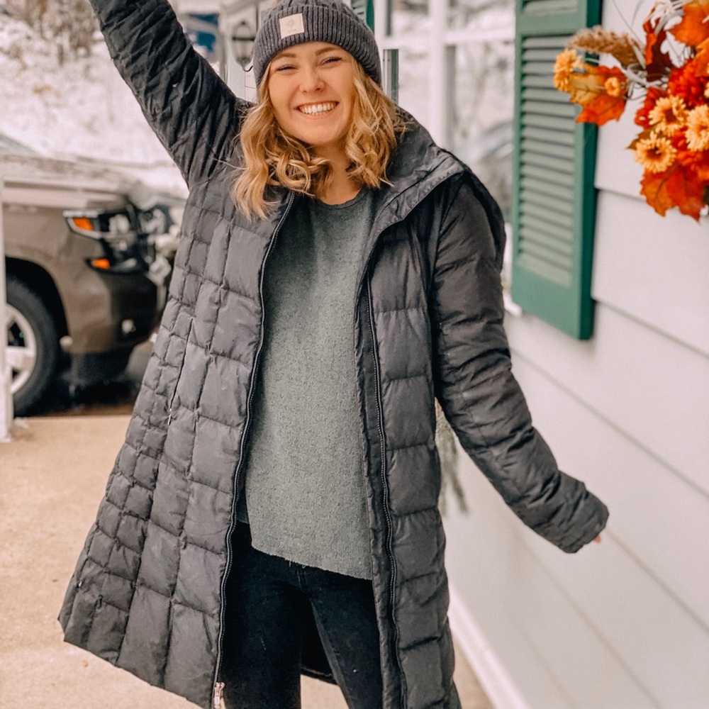 Black Womens Patagonia Winter Jacket